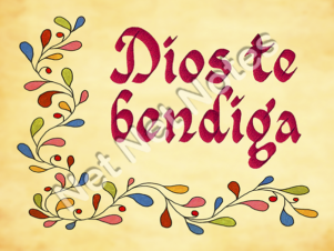 #098 Dios te bendiga
